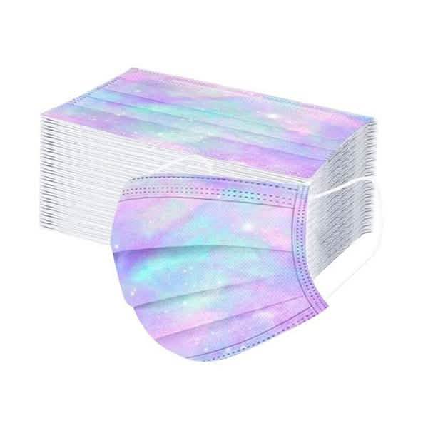50-Piece: Tie Dye Gradient Printing Mask - Assorted Styles DailySale