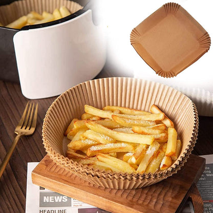 50-Pieces: Air Fryer Disposable Paper Liners DailySale