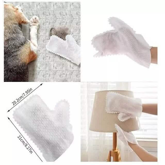 50-Pieces: Dust Cleaning Gloves Eco-friendly Disposable Gloves DailySale