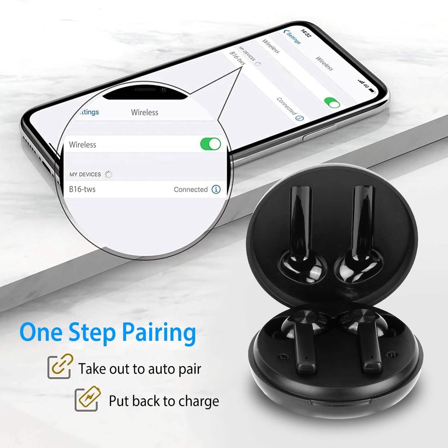 5.0 TWS Wireless Earbuds DailySale