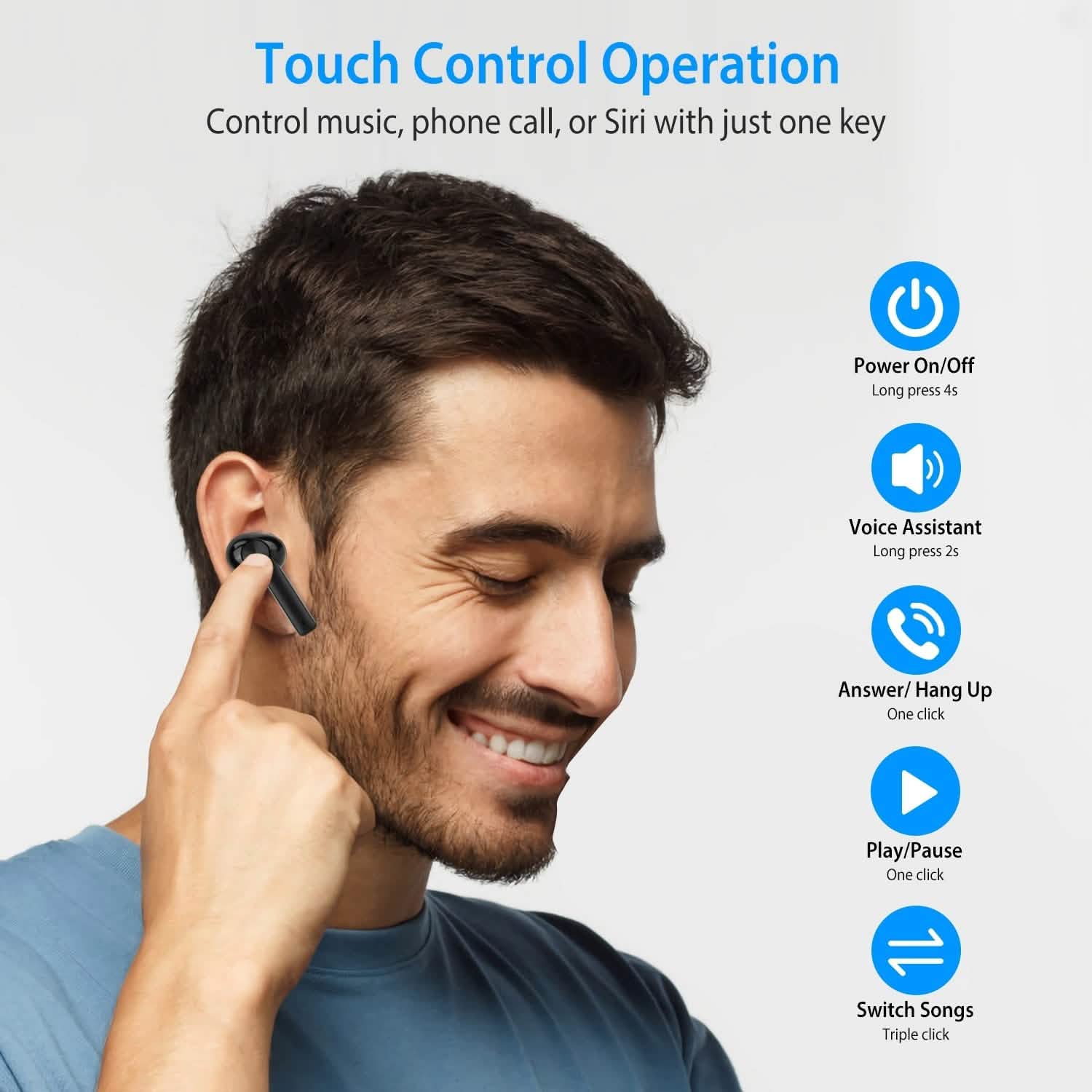 5.0 TWS Wireless Earbuds DailySale