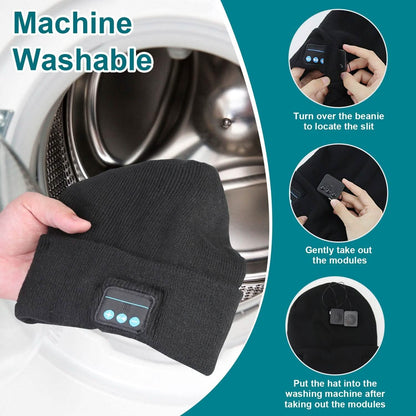 5.0 Wireless Beanie Hat with 3 Lighting Modes DailySale