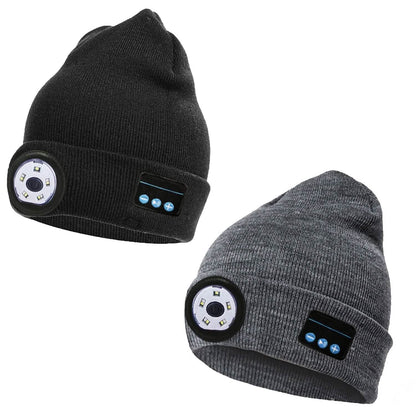 5.0 Wireless Beanie Hat with 3 Lighting Modes DailySale