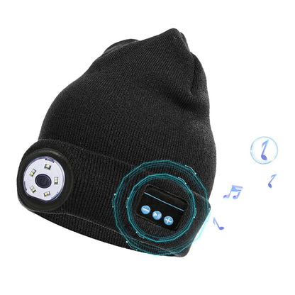 5.0 Wireless Beanie Hat with 3 Lighting Modes DailySale