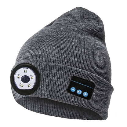 5.0 Wireless Beanie Hat with 3 Lighting Modes DailySale
