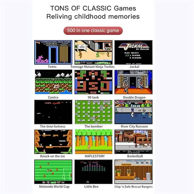 500 Games Mini Handheld Retro Portable Video Game Console DailySale