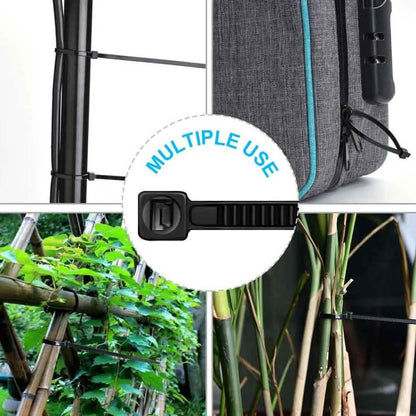 500-Piece: Black Nylon Cable Ties DailySale