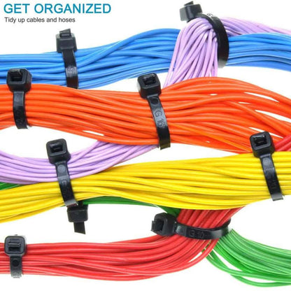 500-Piece: Black Nylon Cable Ties DailySale