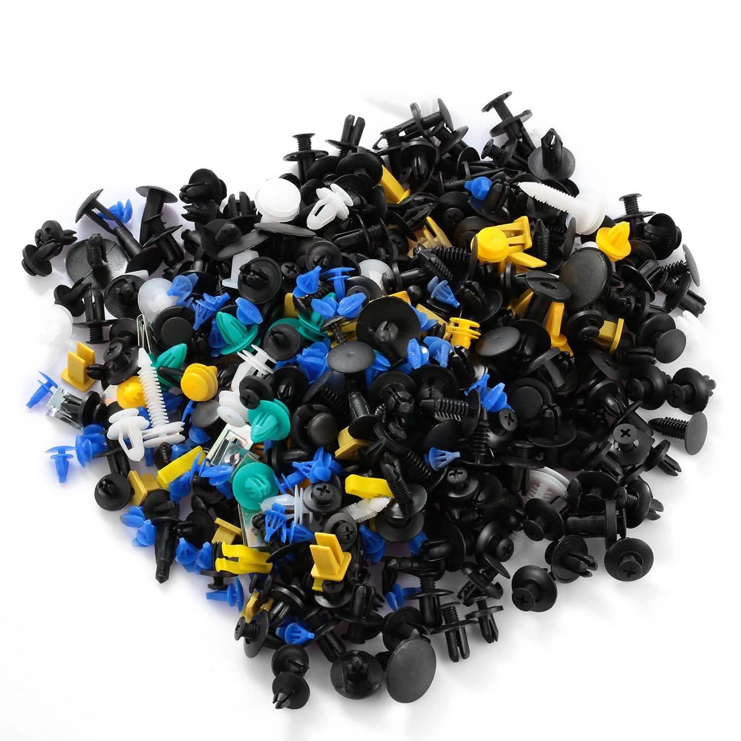 500-Pieces: 30 Kinds Bumper Fastener Rivets DailySale