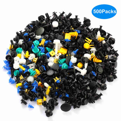 500-Pieces: 30 Kinds Bumper Fastener Rivets DailySale