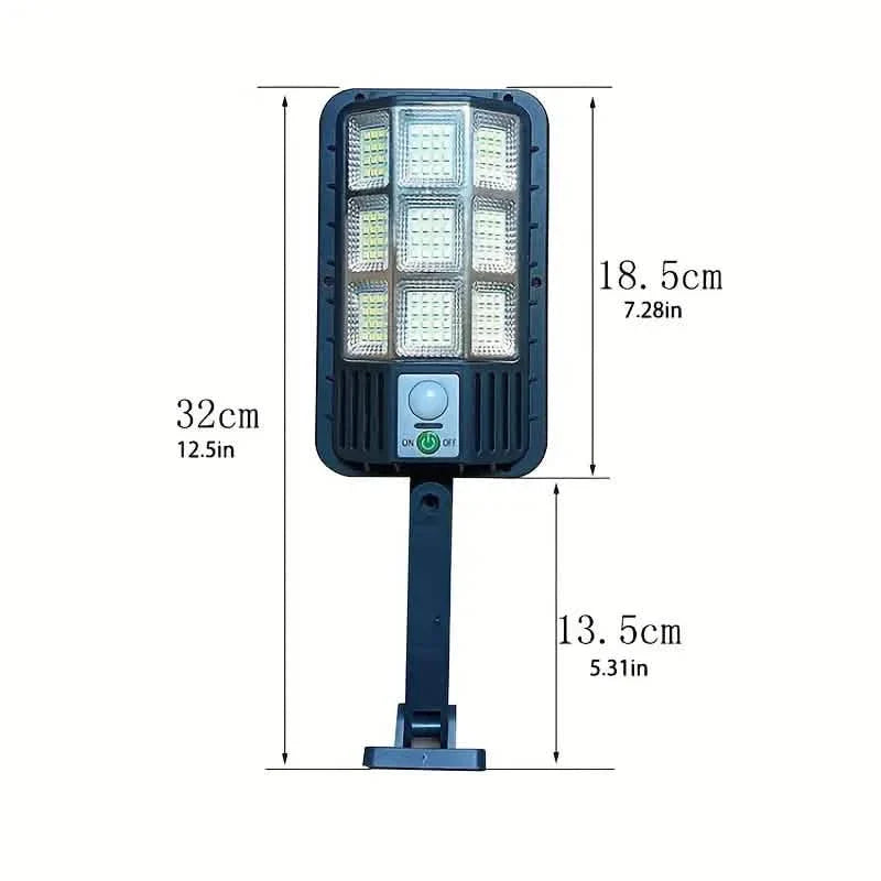 5000LM Solar Flood Light Dusk To Dawn, Solar Powered Outdoor Lights With Security Motion Sensor DailySale