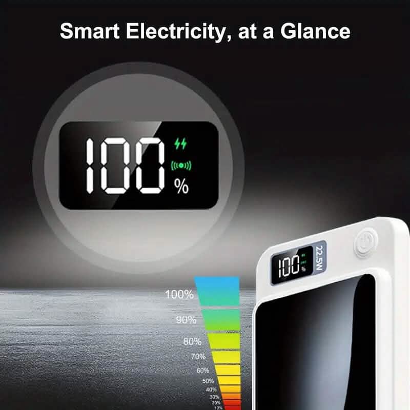 5000mAh Magnetic Wireless Charging Bank 22.5W Fast Charging DailySale