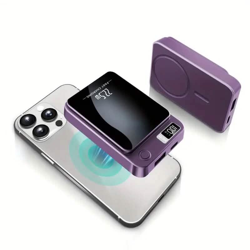 5000mAh Magnetic Wireless Charging Bank 22.5W Fast Charging DailySale
