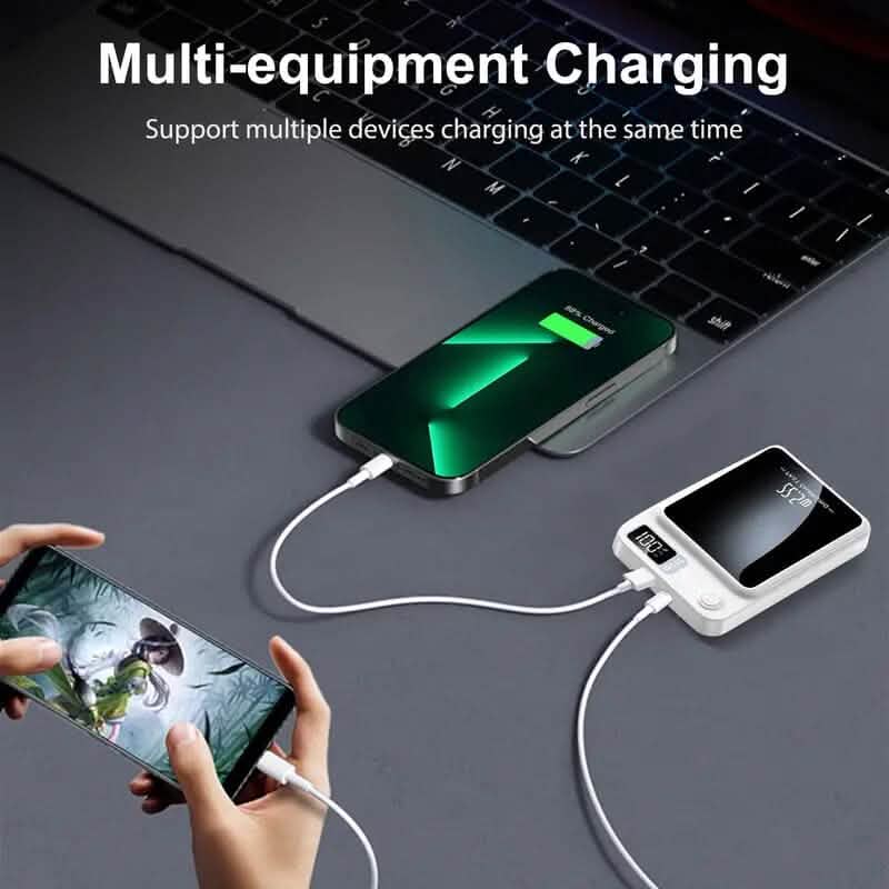 5000mAh Magnetic Wireless Charging Bank 22.5W Fast Charging DailySale