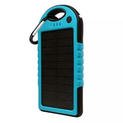 5,000mAh Water-Resistant Solar Smartphone Charger DailySale