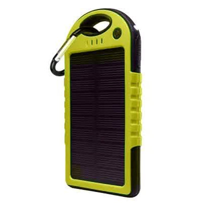 5,000mAh Water-Resistant Solar Smartphone Charger DailySale