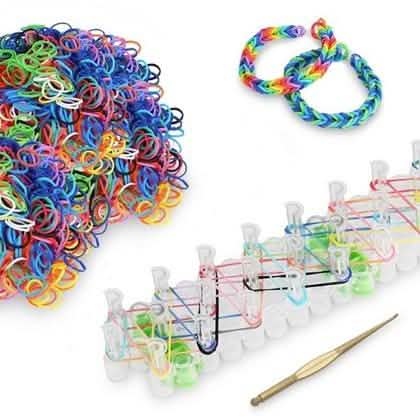 5009-Piece Set: Loom Bandz Plus Board Sticks and Connectors DailySale