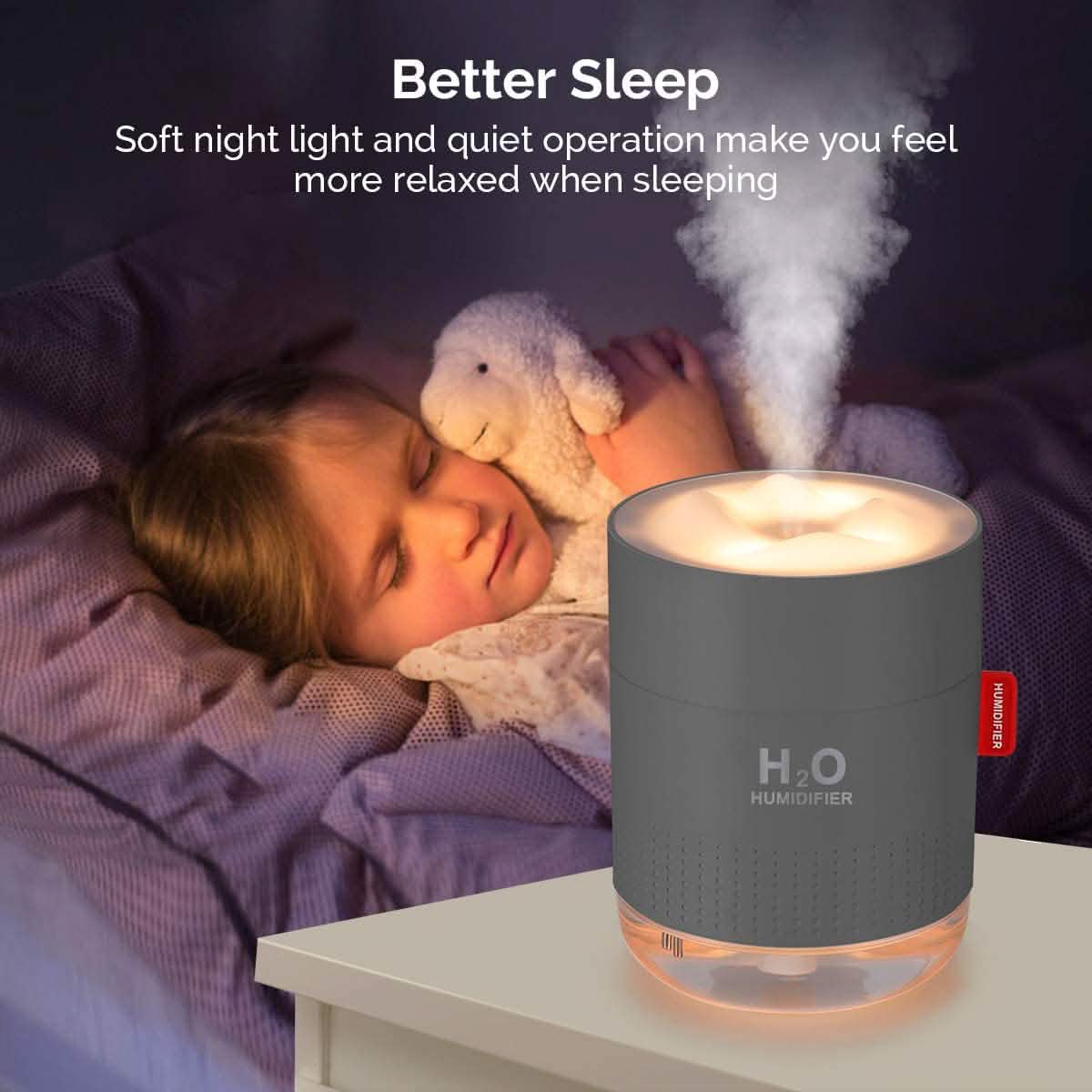 500ml Cool Mist Portable Mini Humidifier DailySale