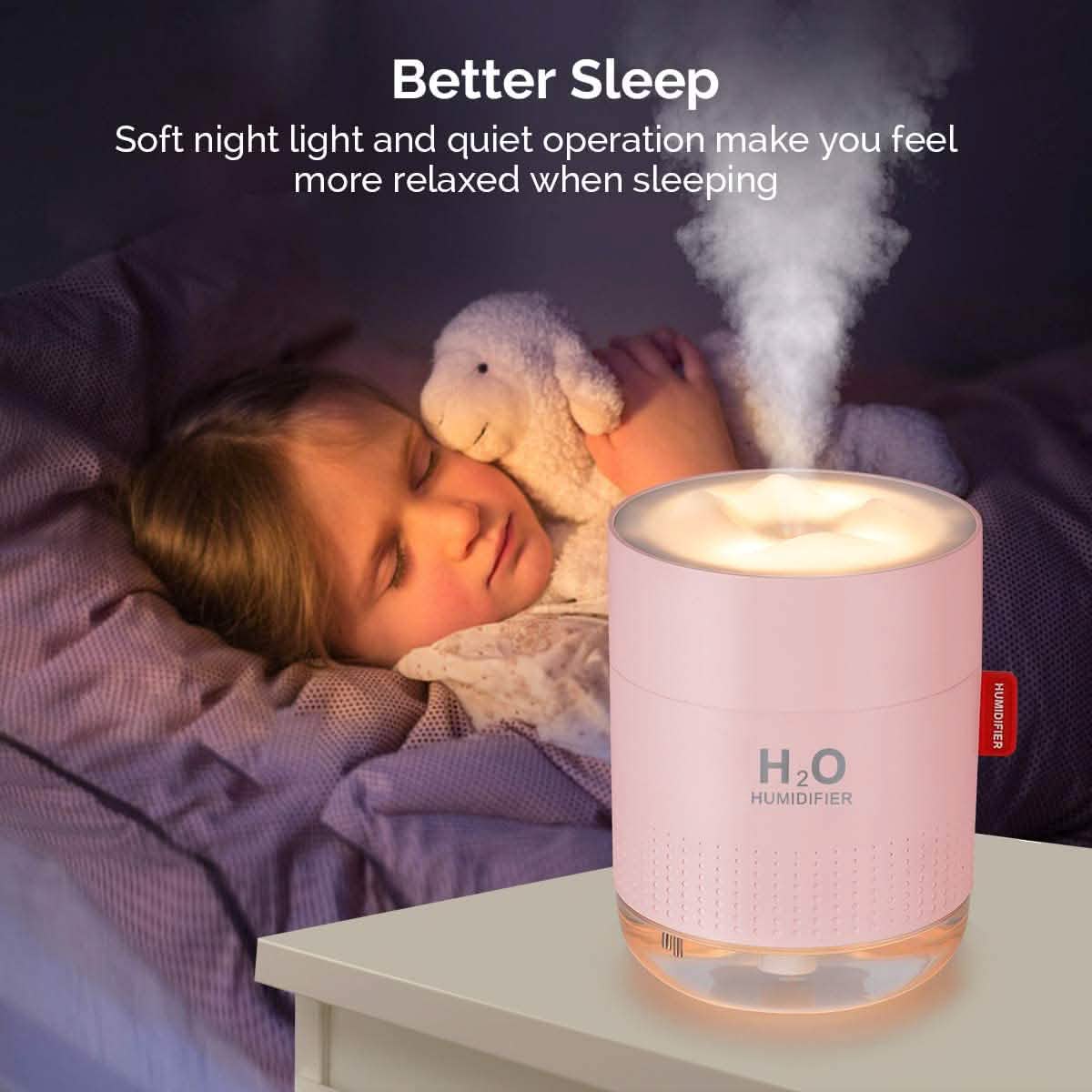 500ml Cool Mist Portable Mini Humidifier DailySale