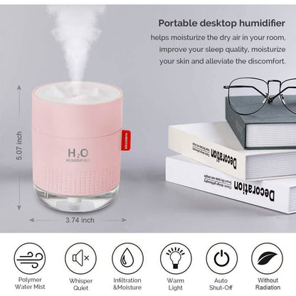 500ml Cool Mist Portable Mini Humidifier DailySale