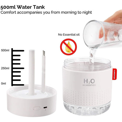 500ml Cool Mist Portable Mini Humidifier DailySale
