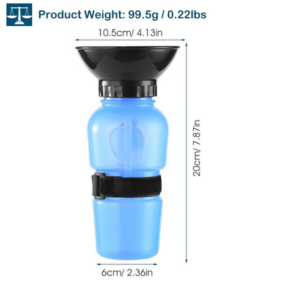 500ml Pet Water Bottle Portable Water Cup DailySale