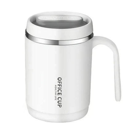 500ml Water Cup with Cover Sealing Silicone Ring Double-layer Leak-proof Drink Water Handle Stainless Coffee Insulated Cup DailySale