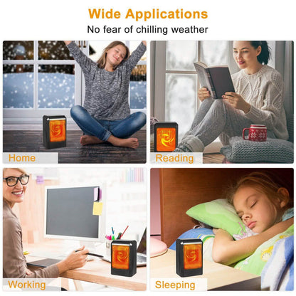 500W Ceramic Portable Electric Heater DailySale