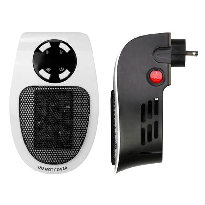 500W Portable Heater Fan Wall Outlet with Remote Control DailySale