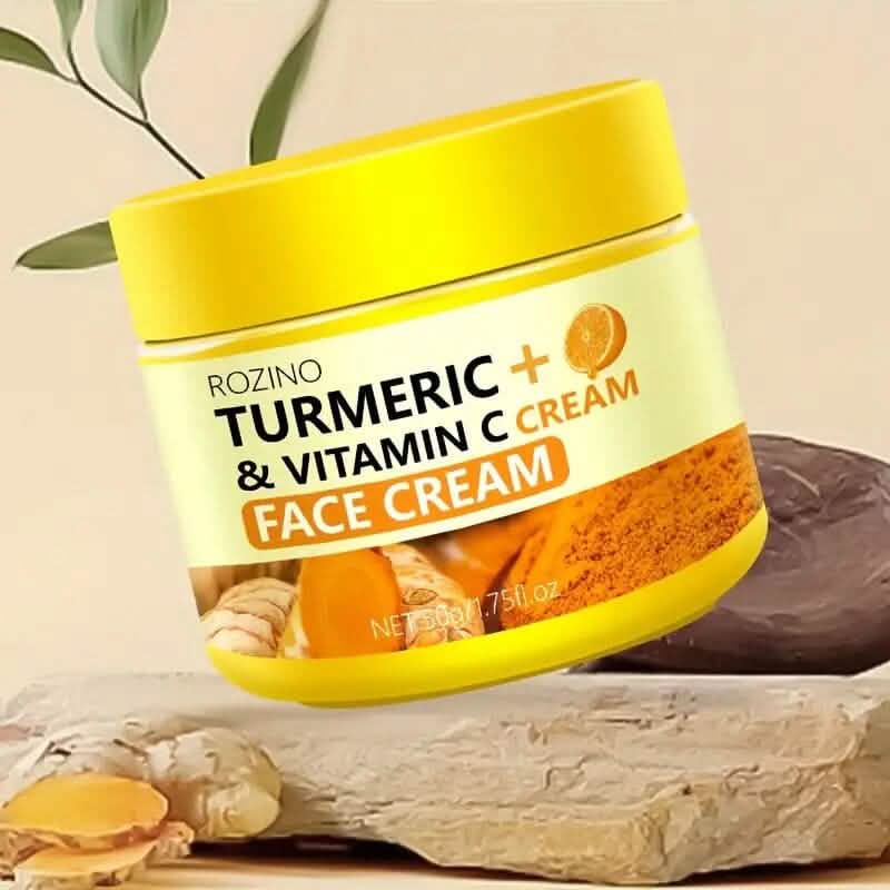 50g/1.75 Oz Turmeric + Vitamin C Face Cream with Hyaluronic Acid DailySale
