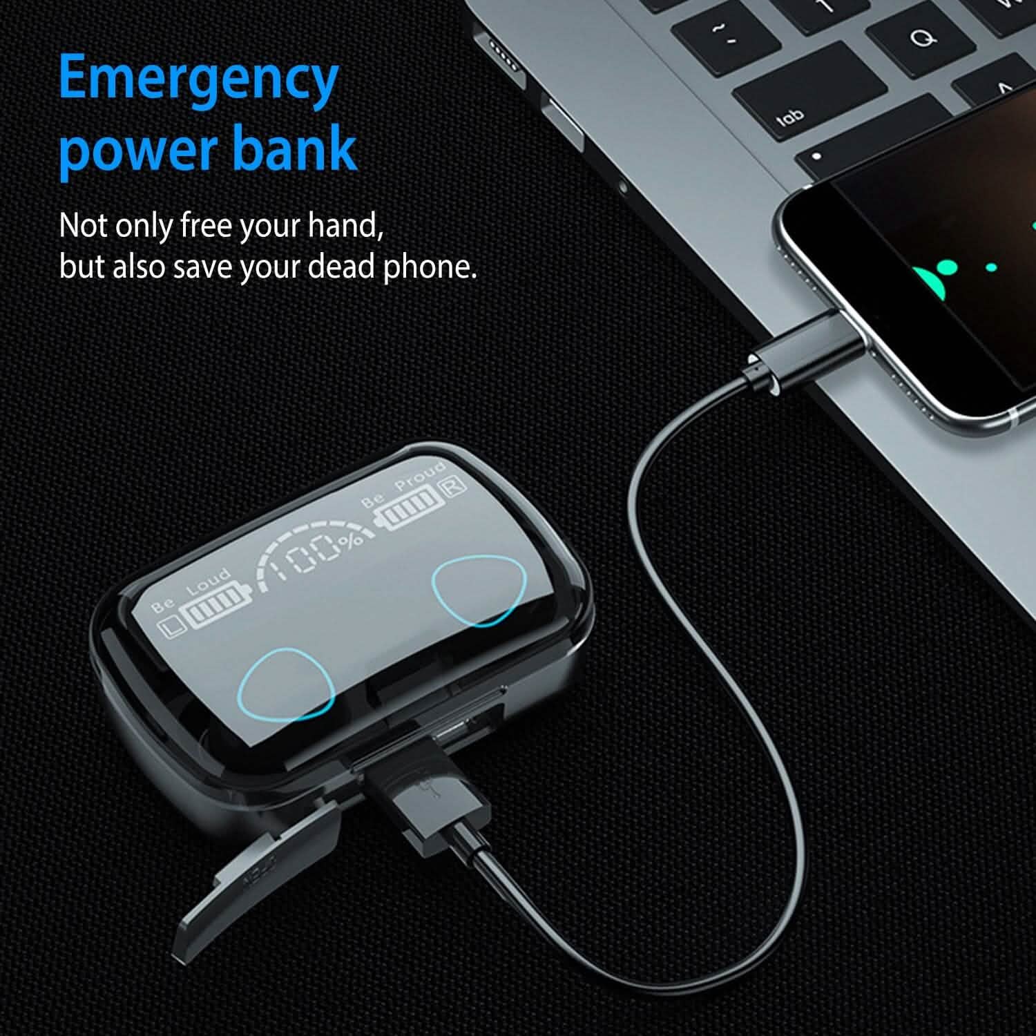 5.1 TWS Wireless Earbuds Touch Control Headphone DailySale