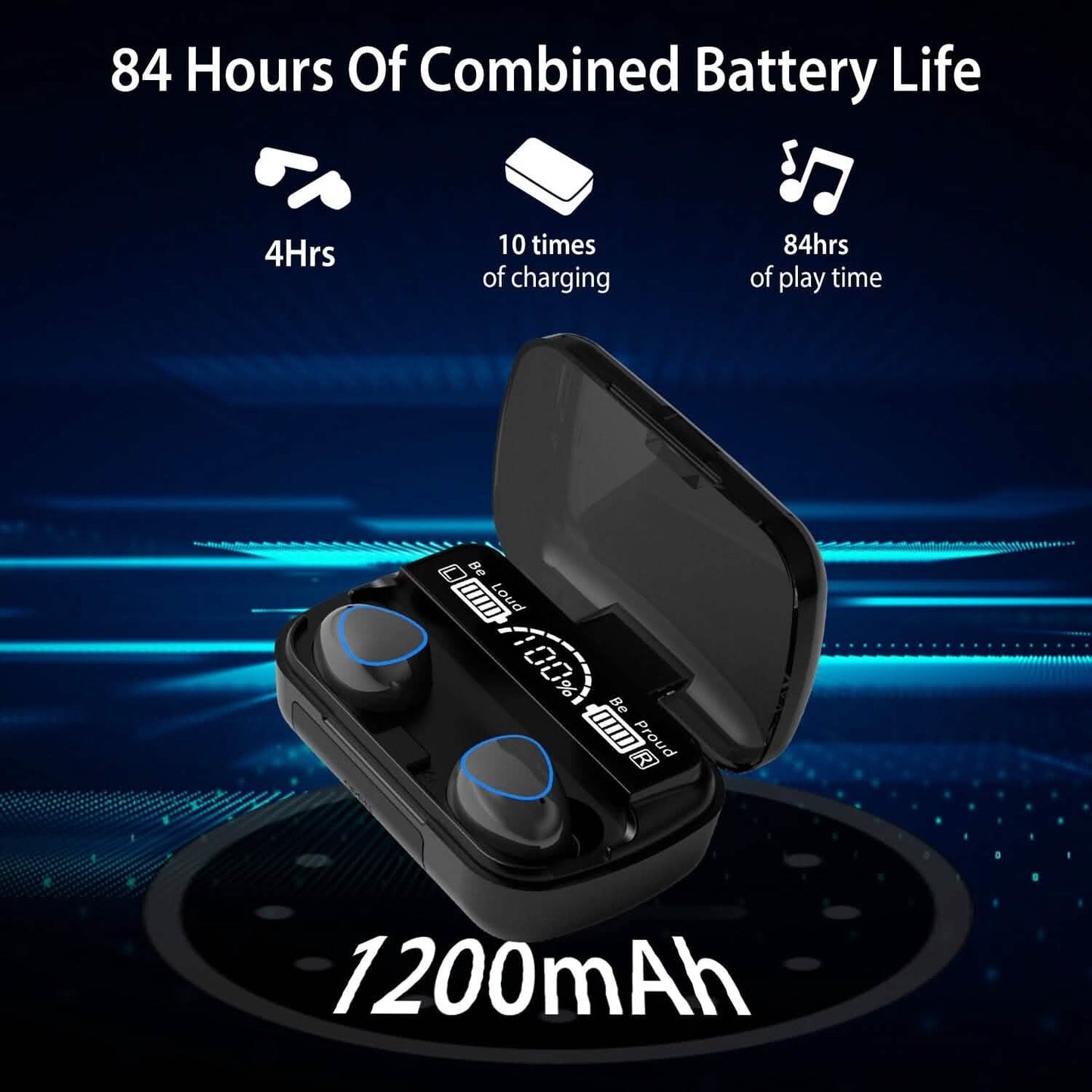 5.1 TWS Wireless Earbuds Touch Control Headphone DailySale