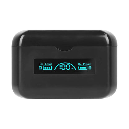 5.1 TWS Wireless Earphone with Charging Case IPX4 Waterproof Power Bank DailySale
