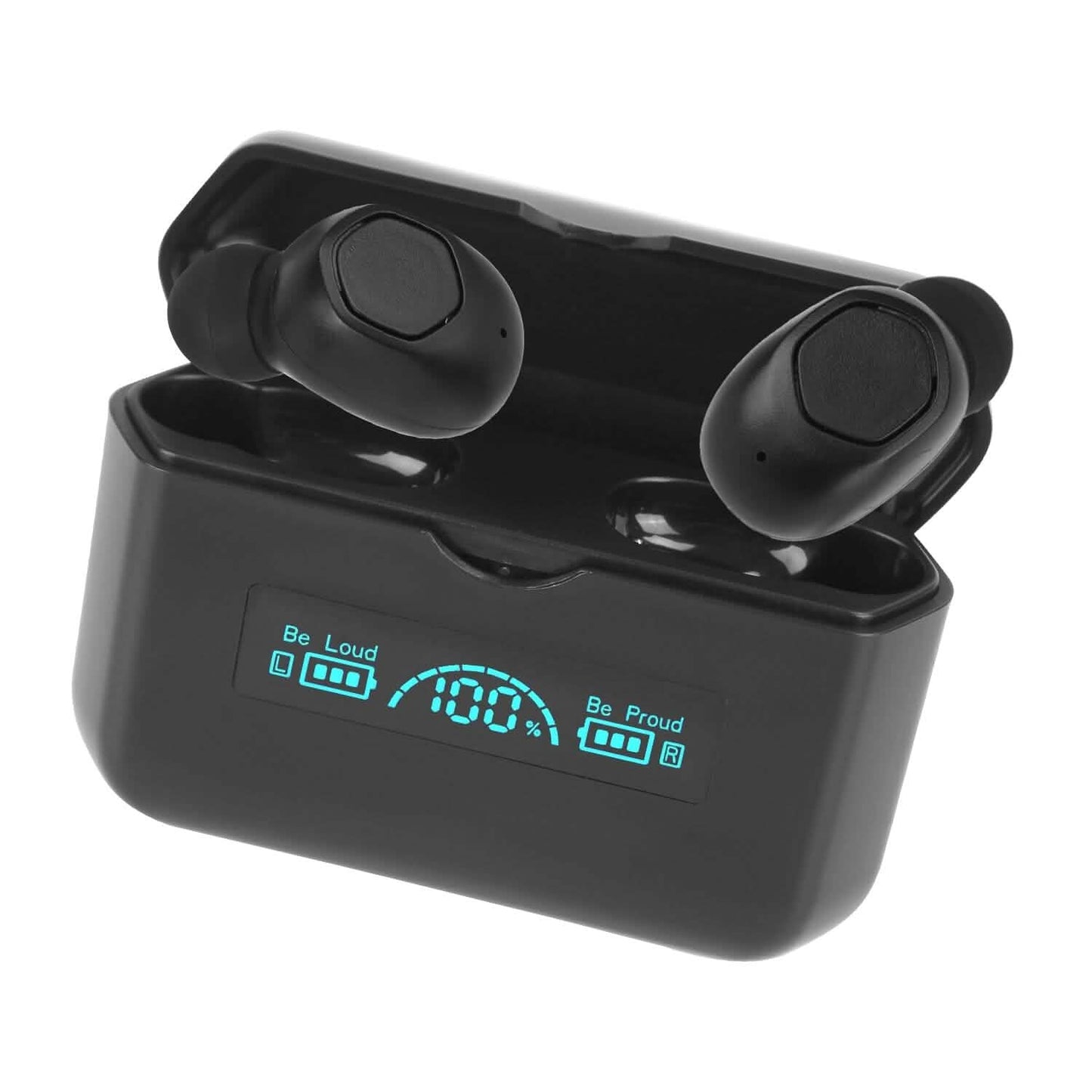 5.1 TWS Wireless Earphone with Charging Case IPX4 Waterproof Power Bank DailySale