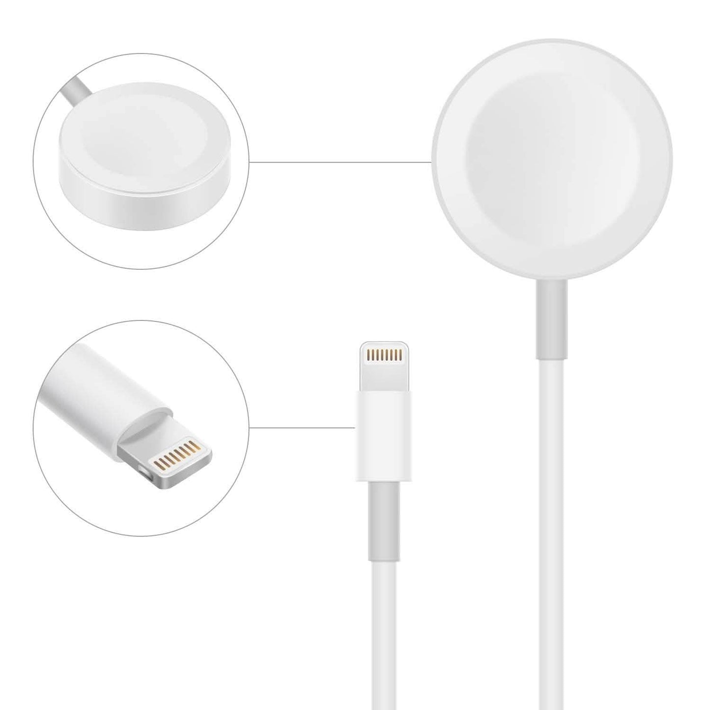 2 in 1 iPhone and Apple Watch Charger DailySale