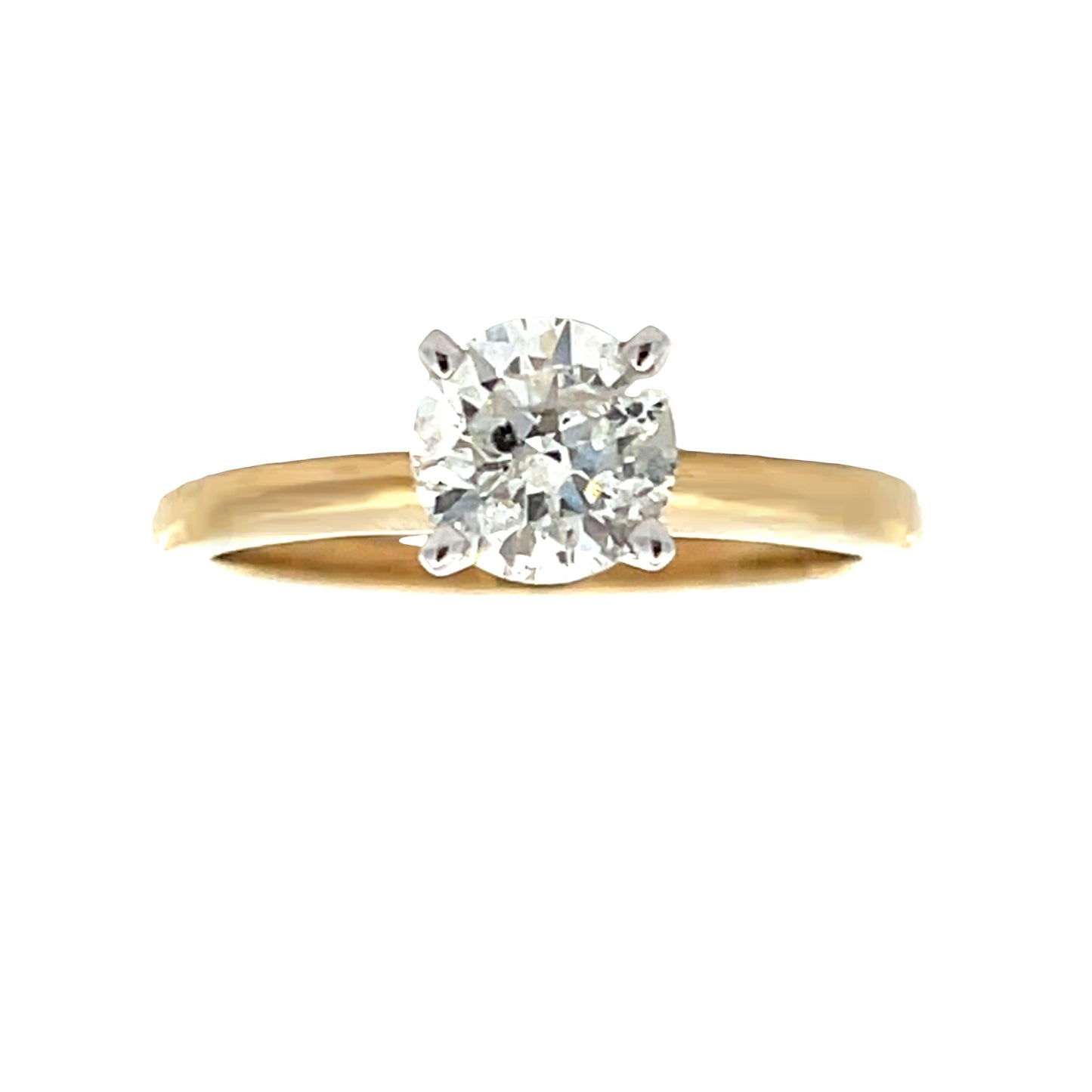 Natural 1.00ct Diamond  10KT Yellow Gold Bids.com