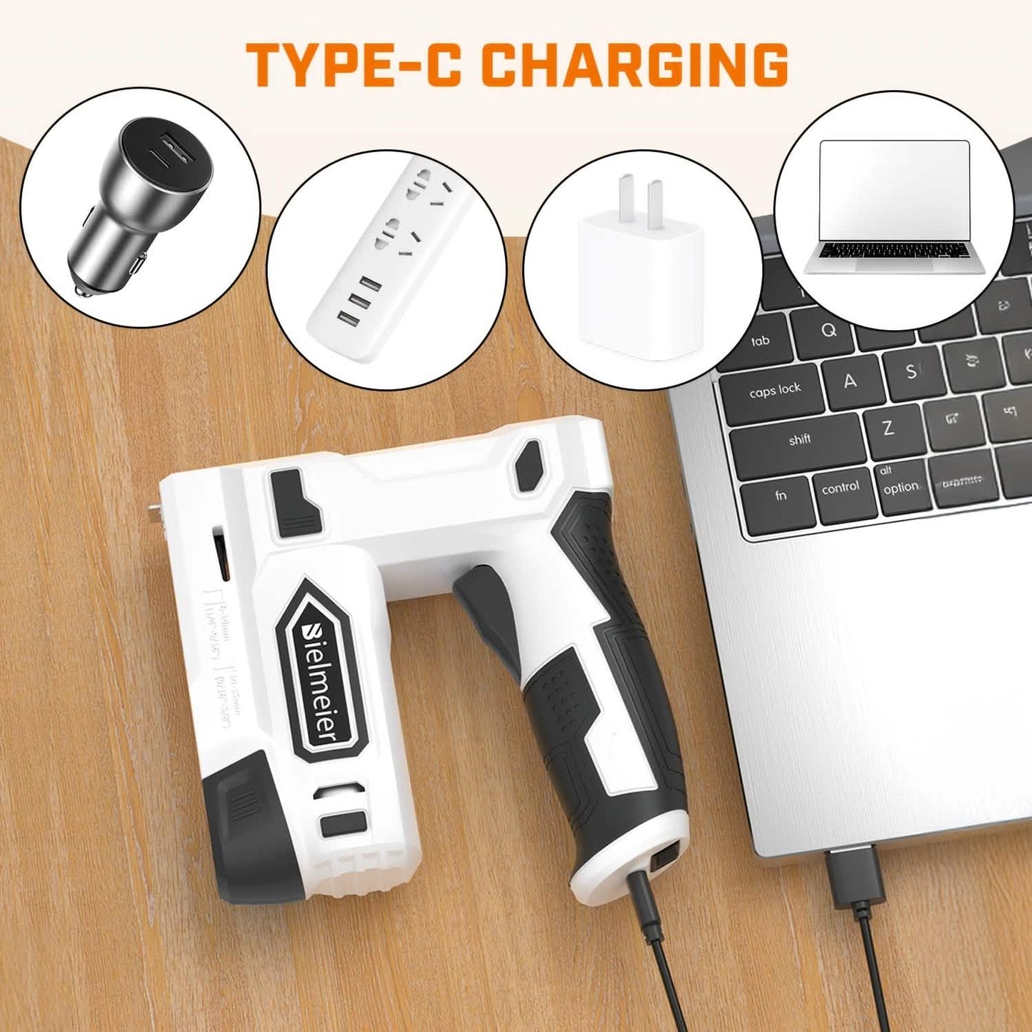 Bielmeier 20V Cordless 2-in-1 Stapler & Brad Nailer DailySale