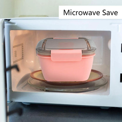 51oz Salad Bowl with Removable 3-Compartment Bento-Style Tray DailySale
