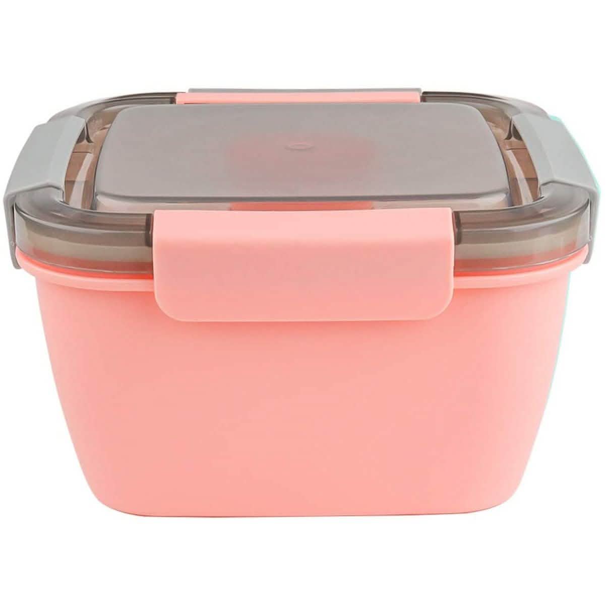 51oz Salad Bowl with Removable 3-Compartment Bento-Style Tray DailySale