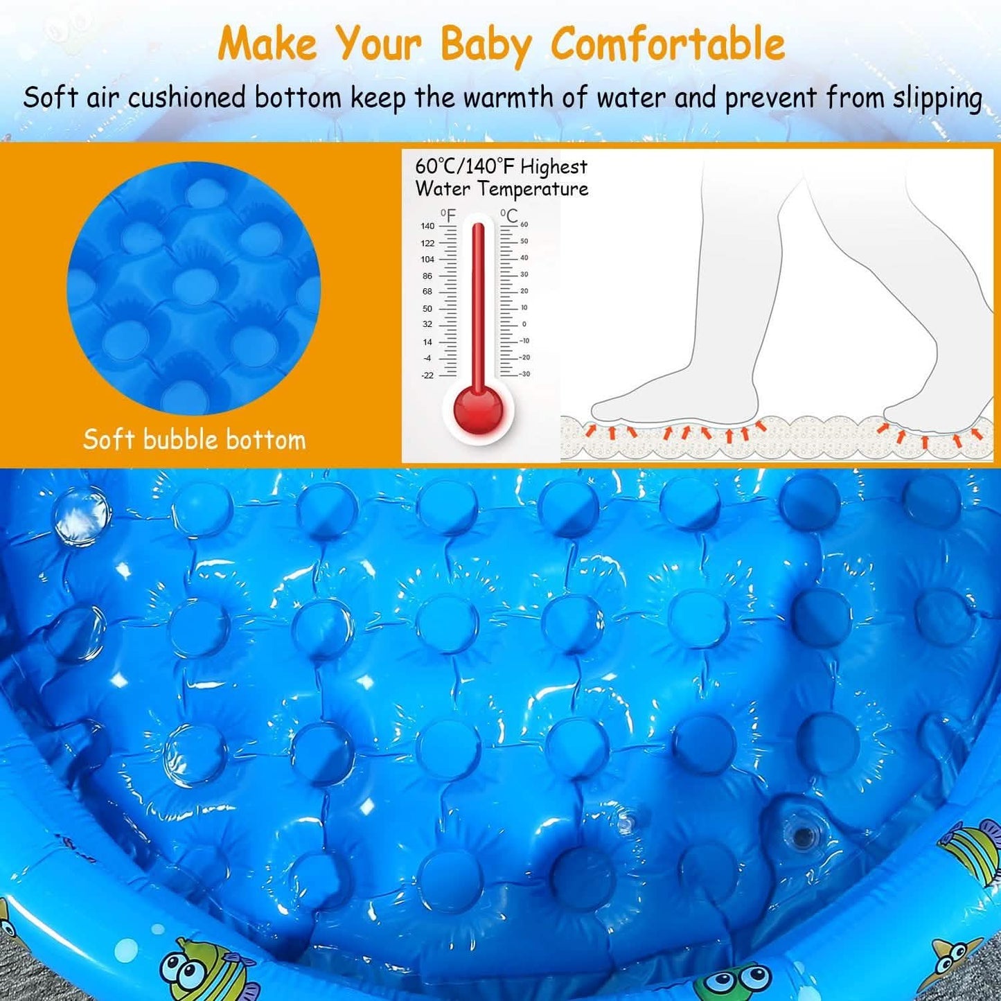51x13" Inflatable Swimming Pool DailySale