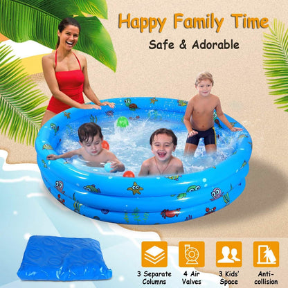 51x13" Inflatable Swimming Pool DailySale