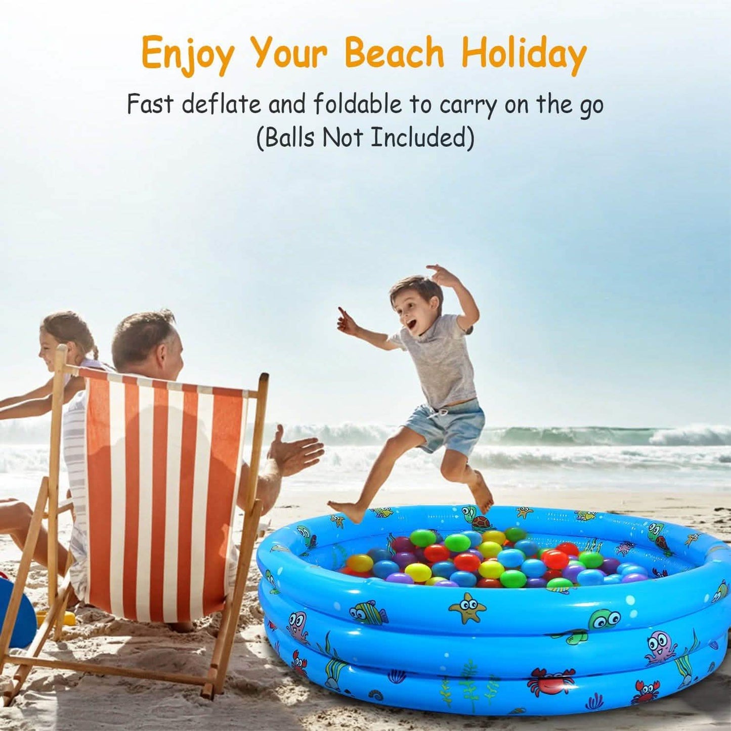 51x13" Inflatable Swimming Pool DailySale