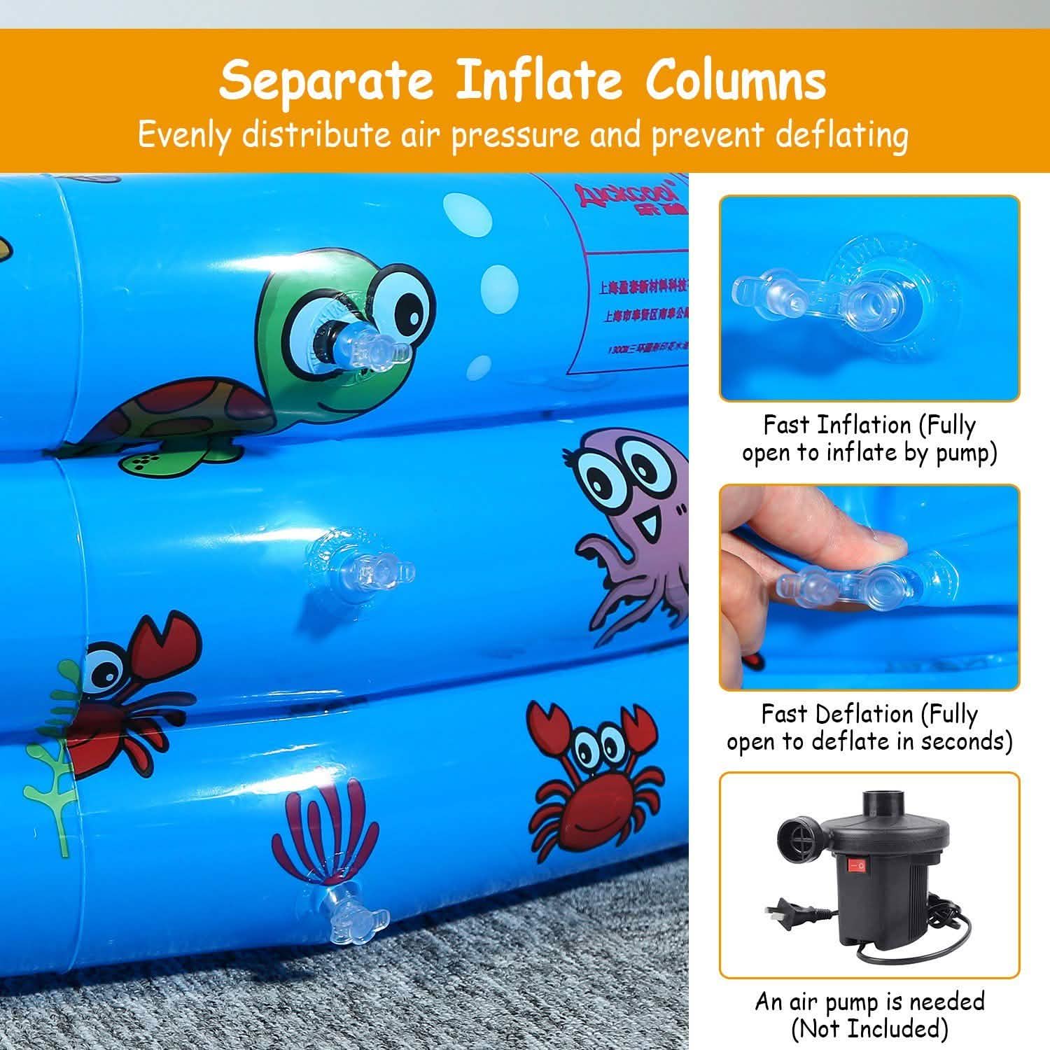 51x13" Inflatable Swimming Pool DailySale