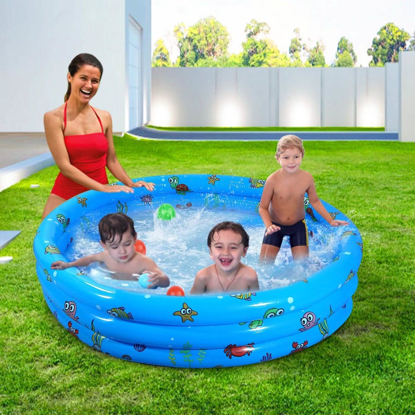 51x13" Inflatable Swimming Pool DailySale