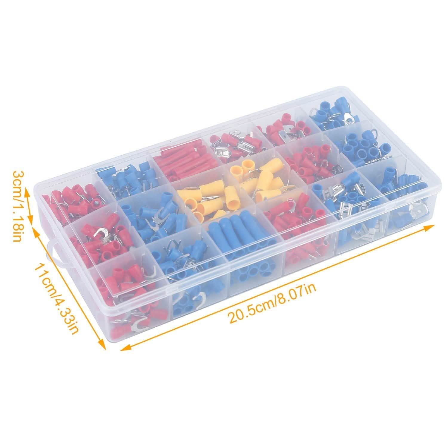 520-Pieces: Insulated Electrical Wire Splice Terminal DailySale