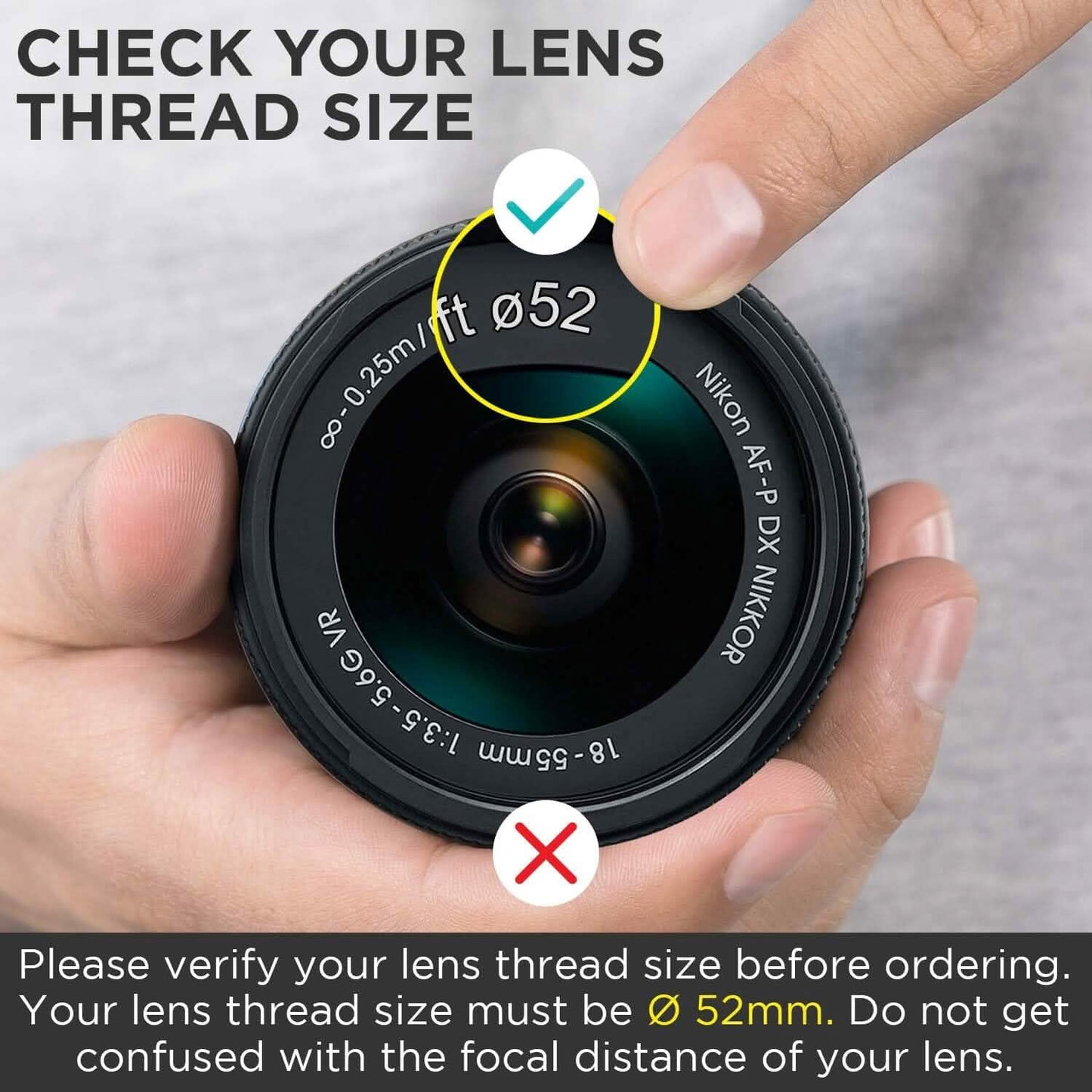 52MM 0.43x Altura Photo Professional HD Wide Angle Lens (w/Macro Portion) for Nikon  (Refurbished) DailySale