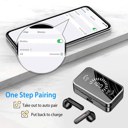 5.3 TWS Wireless Earbuds Touch Control Headphone DailySale