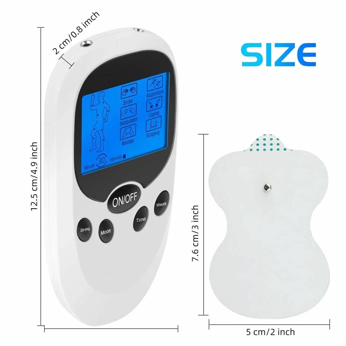 Portable Muscle Stimulator – TENS Device for Pain Relief DailySale