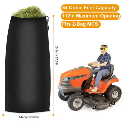 54 Cubic Lawn Tractor Leaf Bag DailySale