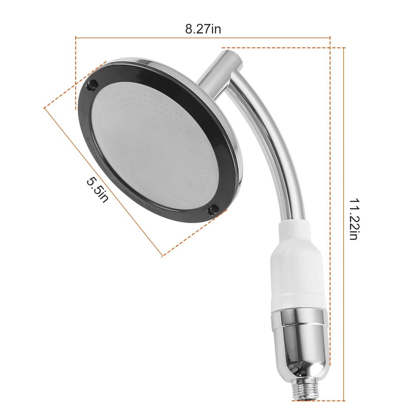 5.5-Inch High Pressure Shower Head DailySale